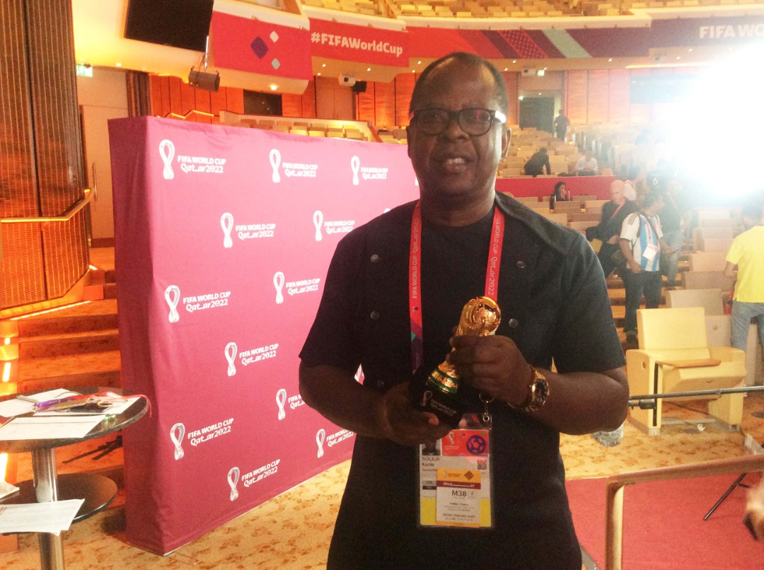 NFF celebrates Kunle Solaja as FIFA awards him most capped World Cup Journalist