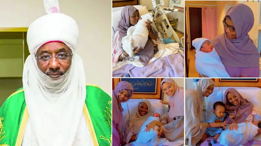 Deposed Emir of Kanu, Sanusi welcomes baby with fourth wife