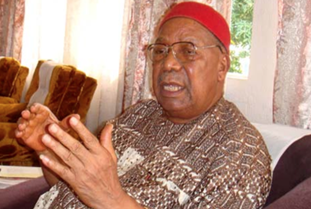 Ohanaeze mourn elder statesman, Mbazulike Amaechi