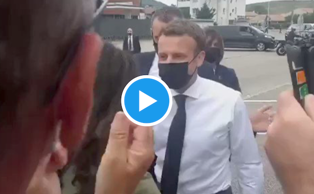 WATCH VIDEO: France’s president, Emmanuel Macron slapped again