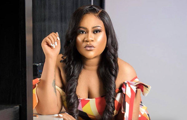 Actress Nkechi Blessing shades critics after meeting Ooni of Ife