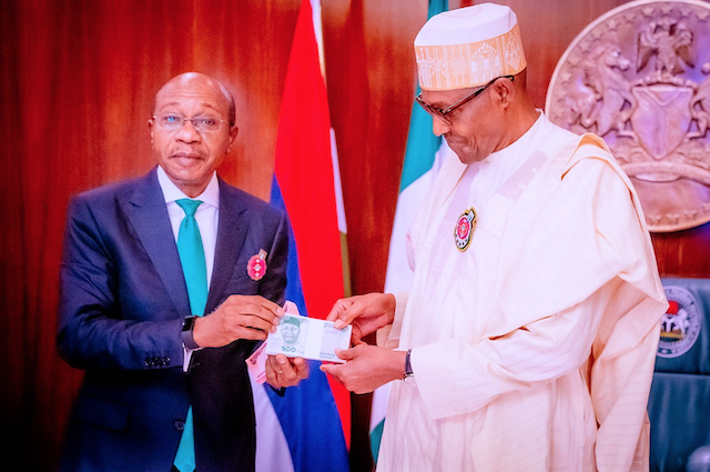 What President Buhari said about new Naira notes