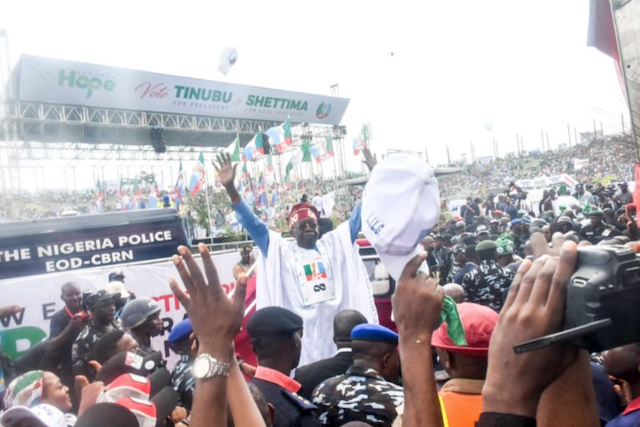 2023: I won’t forget Nigerians if elected – Tinubu vows