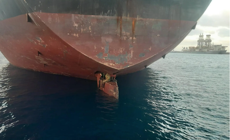 Lagos to Spain: How 3 Nigerians embarked on 11-day 'deadly' journey on ship's rudder