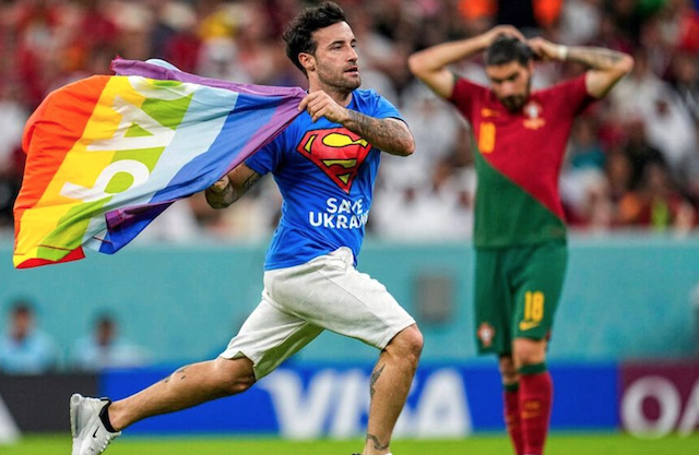 Qatar 2022: World Cup pitch invader says he is free