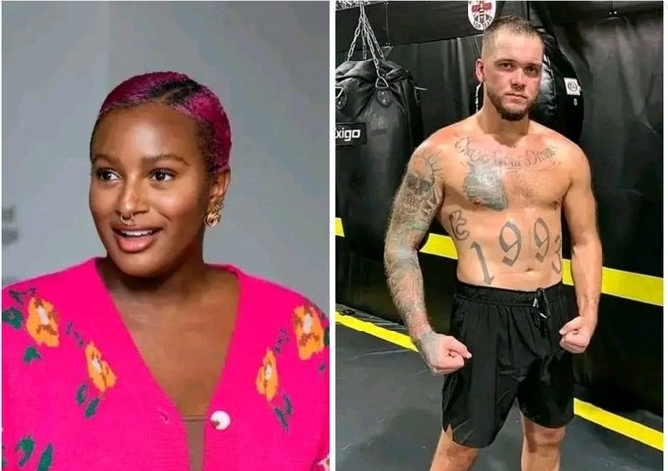 DJ Cuppy says “yes” to British boxer boyfriend [VIDEO]