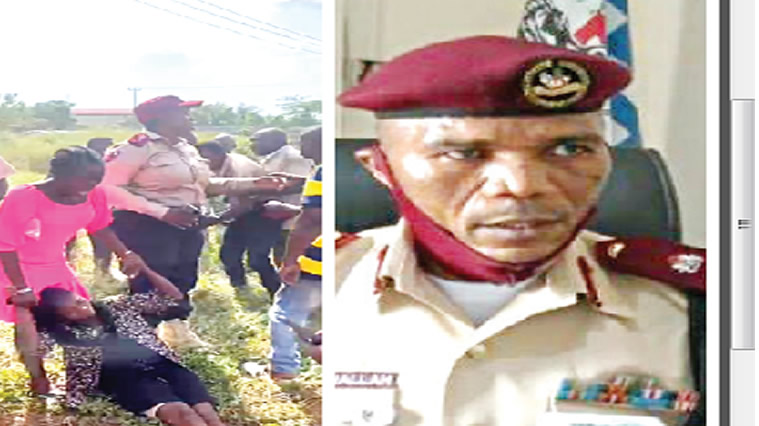 FRSC debunks report of manhandling of pregnant woman by its officer
