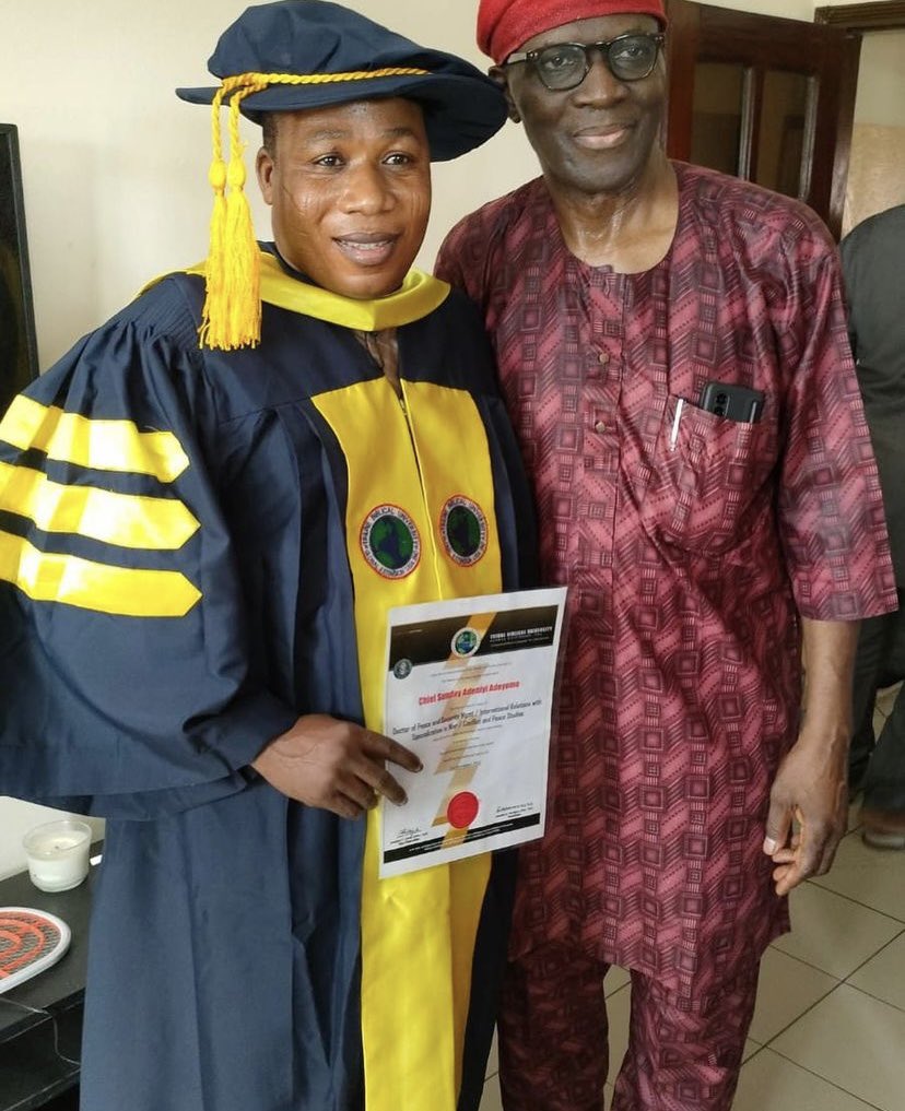 Sunday Igboho bags honorary doctorate degree from US varsity