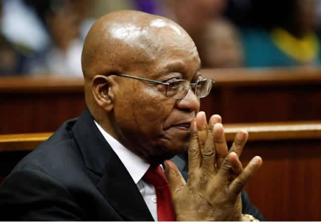 South African appeal court orders Zuma to continue his jail term