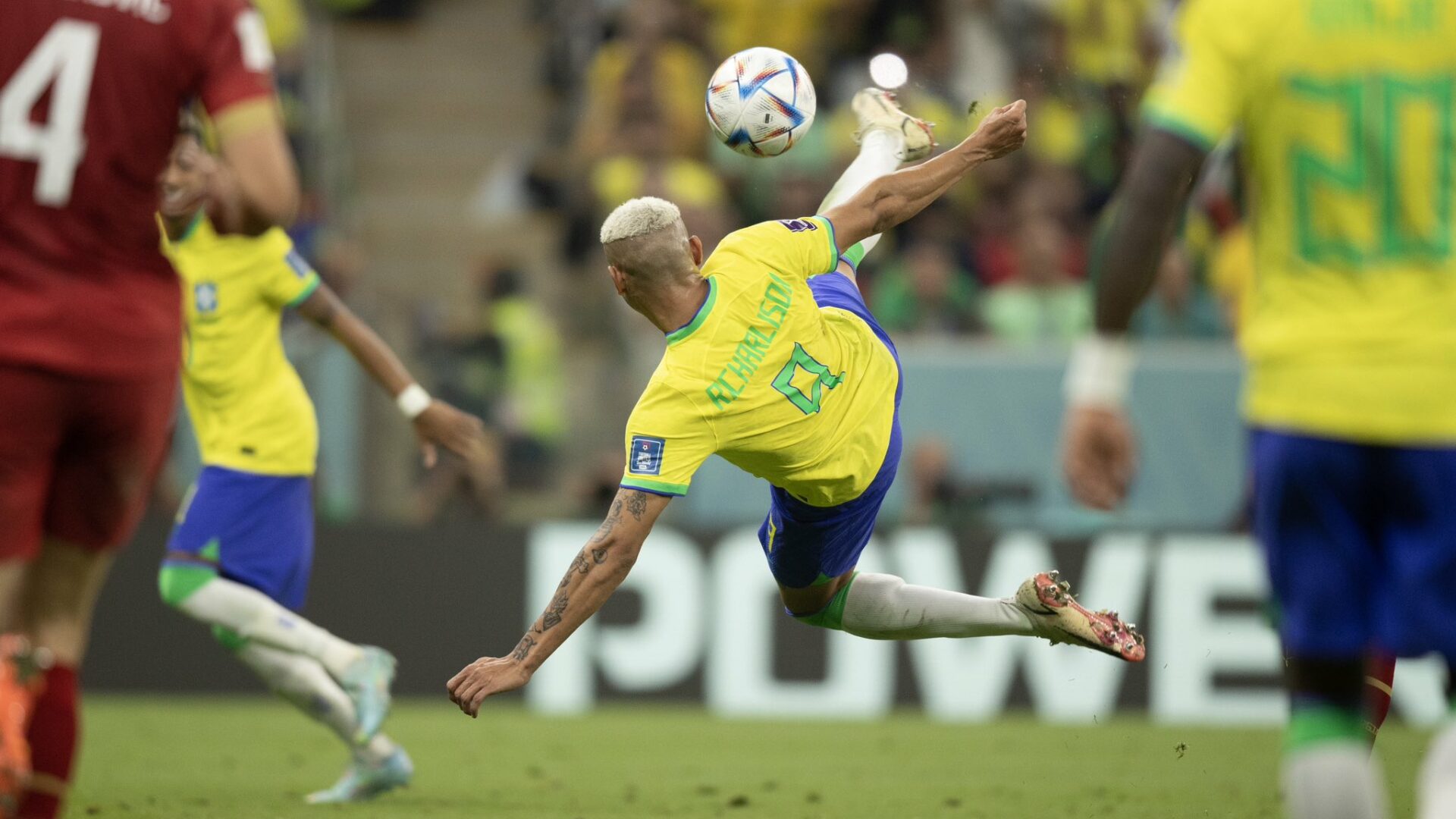 Qatar 2022: Richarlison’s stunning scissor kick goal for Brazil melts Serbia [VIDEO]