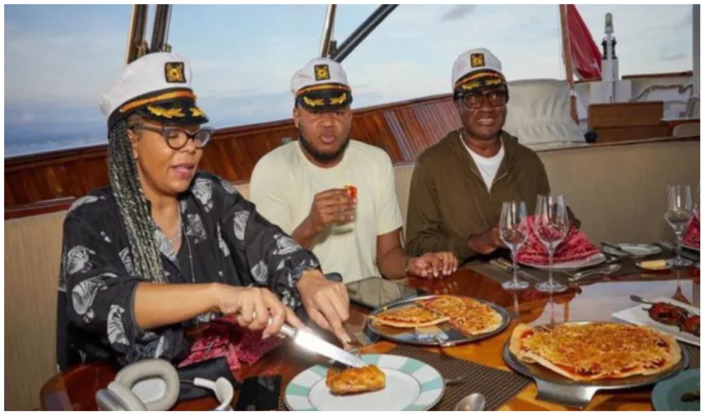 DJ Cuppy celebrates her father at 60, as Otedola's only son makes first public appearance (VIDEO)