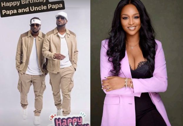Anita Okoye celebrates ex-husband paul and elder brother peter as they turn 41