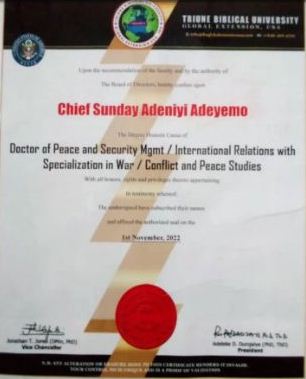 Sunday Igboho bags honorary doctorate degree from US varsity