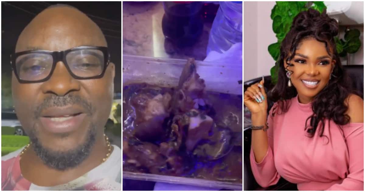 Fayose calls out Iyabo Ojo for serving him three bones in plastic container as N7k pepper soup
