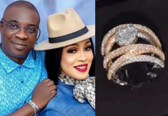 Musician K1 de Ultimate gifts wife diamond ring to mark their first wedding anniversary