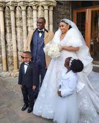 Watch full highlights of actress Rita Dominic and Fidelis Anosike's walk down the aisle in England