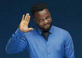 Sabinus reacts after a show promoter was beaten blue black over his absence at Oko, Anambra (VIDEO)
