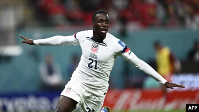Qatar 2022: Liberian president’s son, Tim Weah scores for United States
