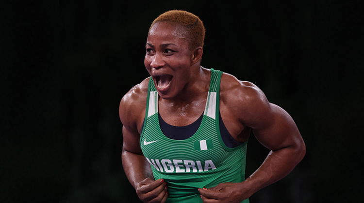 Asaba 2022: Nigerian wrestler, Blessing Oborodudu hails event’s organizers