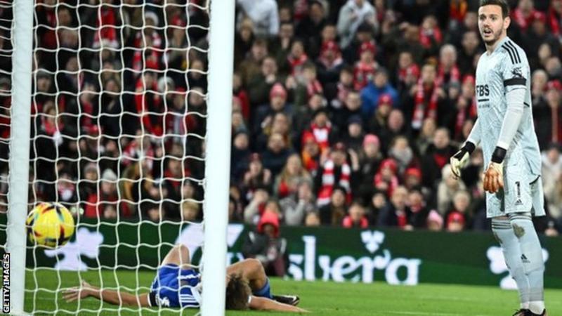 Faes own goals earn Liverpool win over Leicester