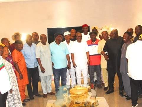 2023: Uduaghan continues his reconciliatory moves, hosts Urhobo PDP stakeholders(Photos)