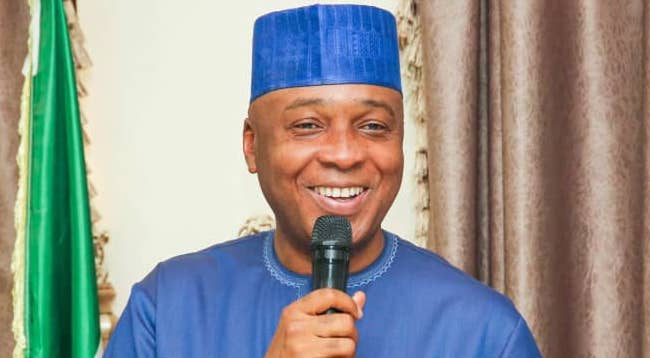 Don’t politicise, trivialise call for due process in Senate – Saraki tells Akpabio