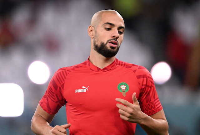 Talks of Morocco hero, Sofyan Amrabat moving to EPL heighten