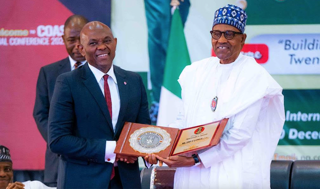 Tony Elumelu: Buhari’s testimony – By Femi Adesina