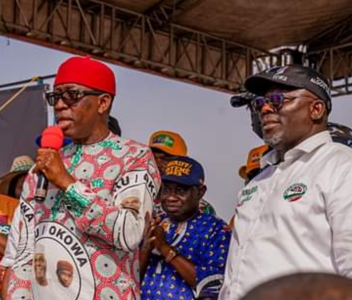 Gov Okowa thanks PDP, Atiku for choosing him as VP candidate