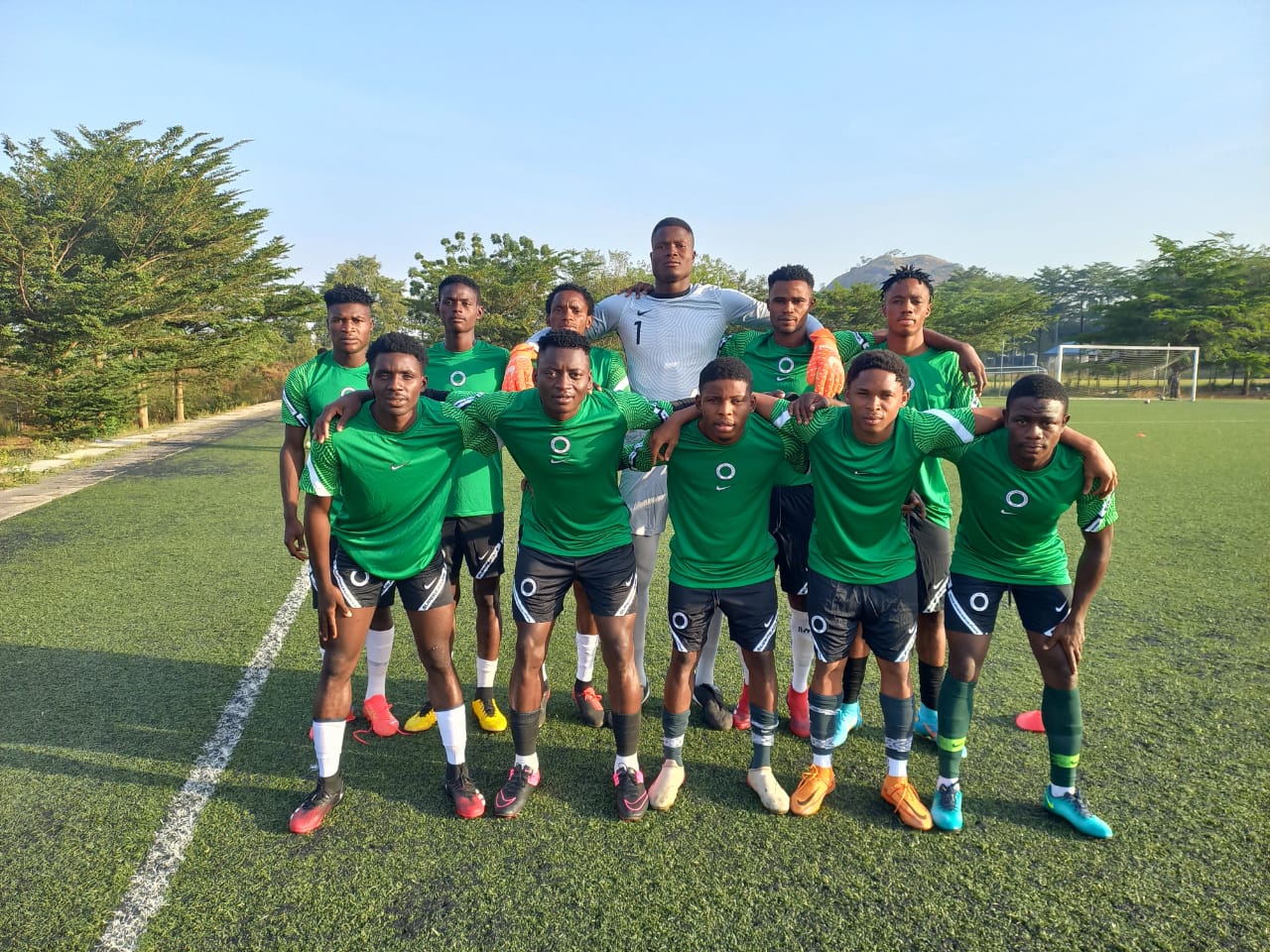 Egypt 2023: Five-Star Flying Eagles thrash Paul Academy in friendly