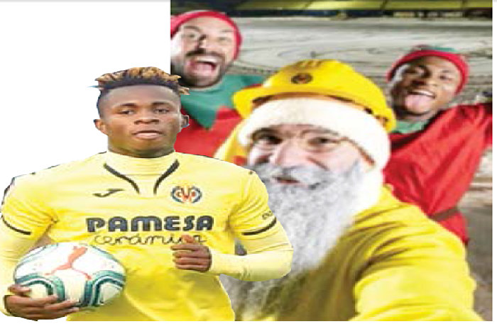 Nigerian winger, Chukwueze becomes actor in Christmas drama