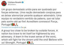 Cristiano Ronaldo describes reports of him quitting Portugal camp as "outside noise"