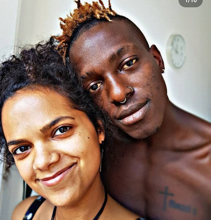  BBNaija former housemate, Hermes finally reunites with one of his girlfriends, Margareta.