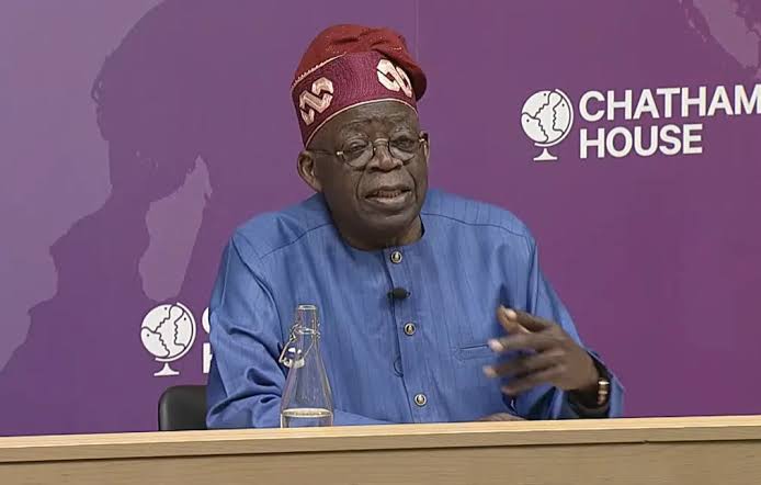 Chatham House: Tinubu insists his records are consistent, promises student loan