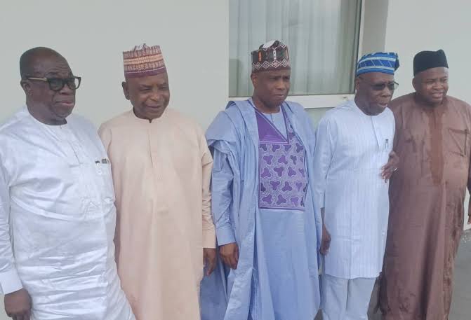 2023: Obasanjo hosts Okowa, Tambuwal, Lamido, others in Abeokuta