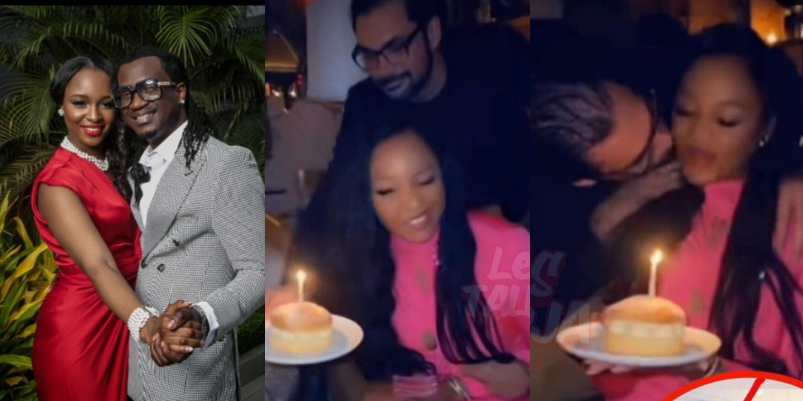 3 days after divorce, Paul Okoye’s ex-wife, Anita shares intimate moments with white lover