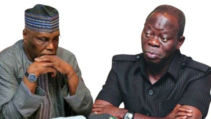 “Atiku Abubakar is a serial betrayer”- Oshiomhole slams PDP’s Presidential candidate