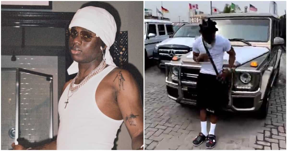 At age 22, Rema acquires brand new G-Wagon worth N100 million