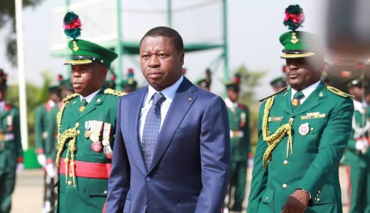 Togolese President, Faure Gnassingbe kicks out Army Minister, Army Chief
