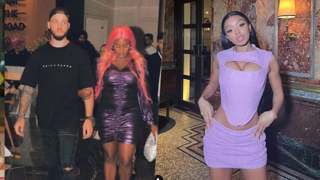 Intimate video of UK influencer and DJ Cuppy’s fiance, Ryan Taylor surfaces