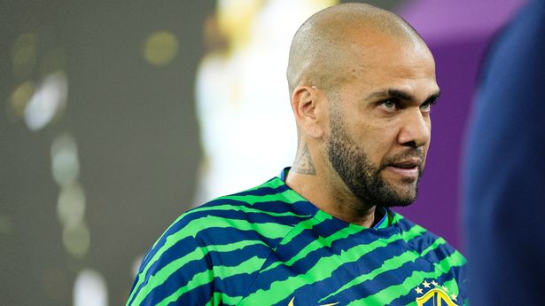 Jailed Brazilian soccer star, Dani Alves debut for prison football team