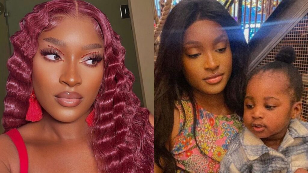 Davido’s baby mama, Larissa London cries out about being unable to get someone off her mind