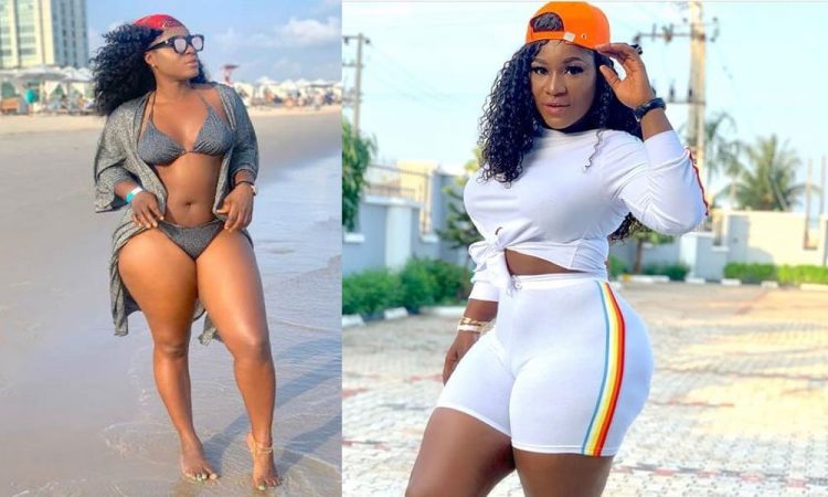 Netizens slam Destiny Etiko over outfit to Nkiru Sylvanus wedding