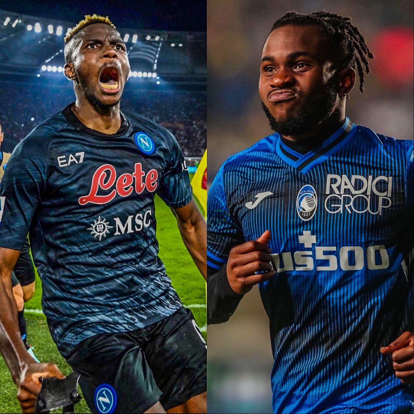 Two Nigerian forwards top Italian Serie A scorers chart