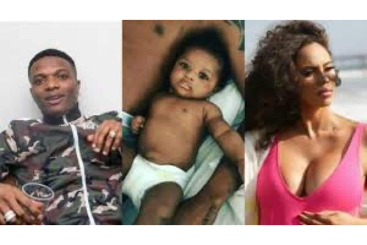 Award-winning singer, Wizkid reveals son’s face without much ado