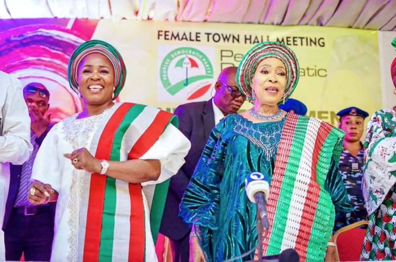 Atiku’s wife, Titi woos South-West women to vote for her husband