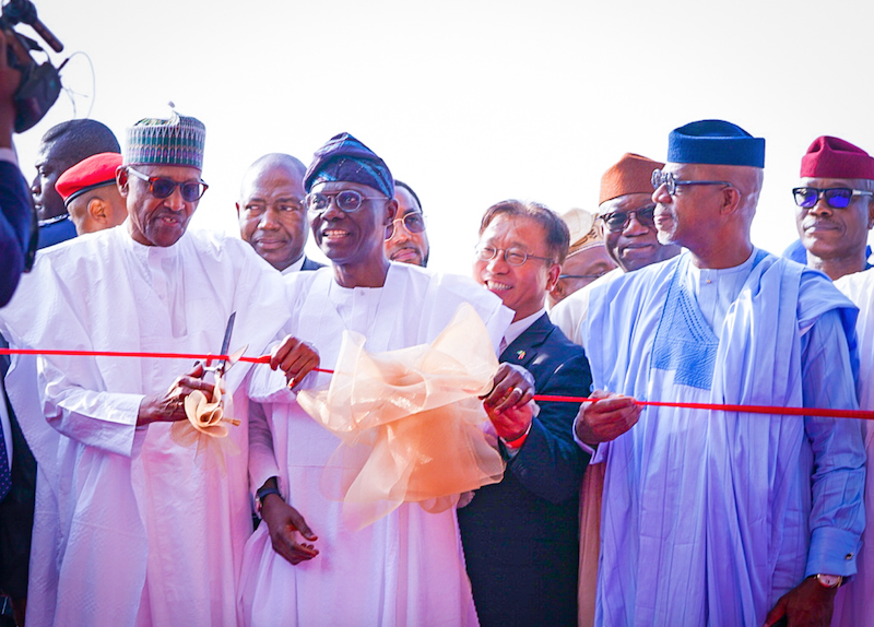 Reactions as Buhari opens rice mill in Lagos, inaugurates Lekki Sea Port