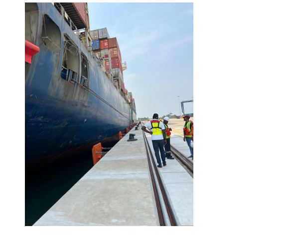 First commercial vessel berths at Lekki Port