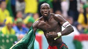 Cameroon’s Aboubakar welcomes Ronaldo to Al-Nassr with trademark goal celebration