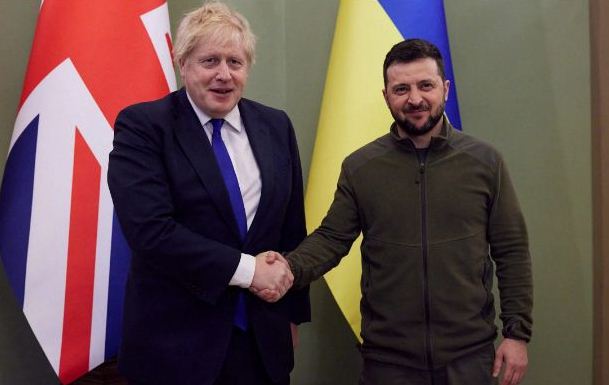 RUSSIA/UKRAINE WAR: Former UK Prime Minister, Boris Johnson seeks support for Ukraine